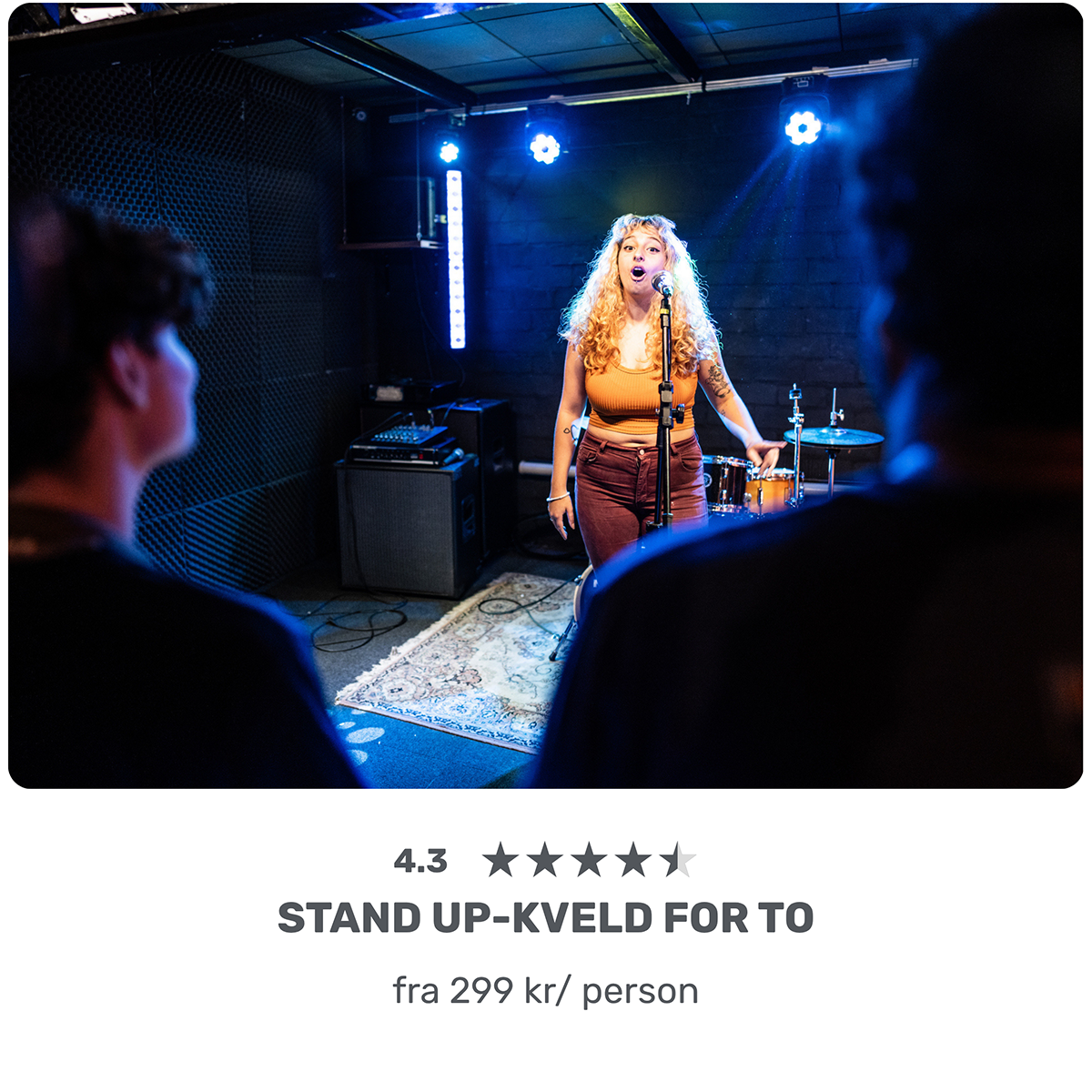 Stand Up-kveld for to